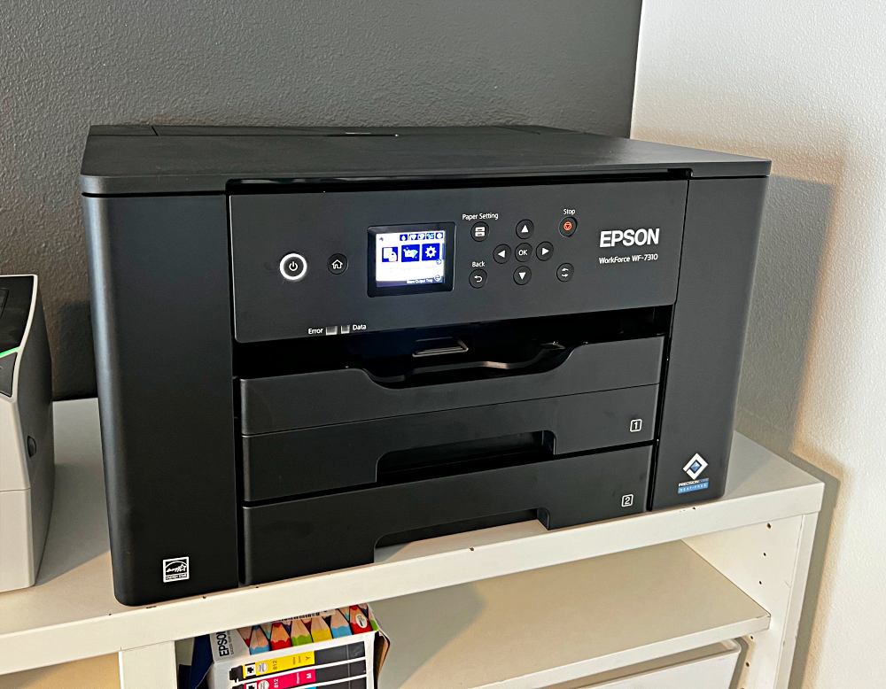 Epson Workforce Pro WF-7310 printer review - A very capable wireless-wide  format printer - The Gadgeteer