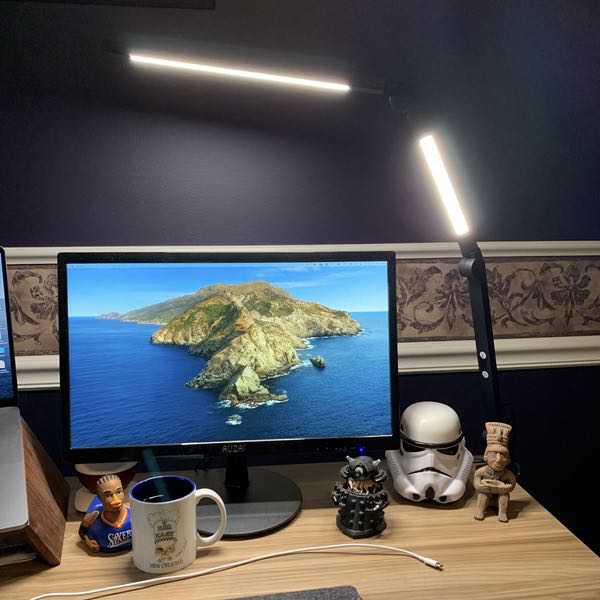 over desk lighting