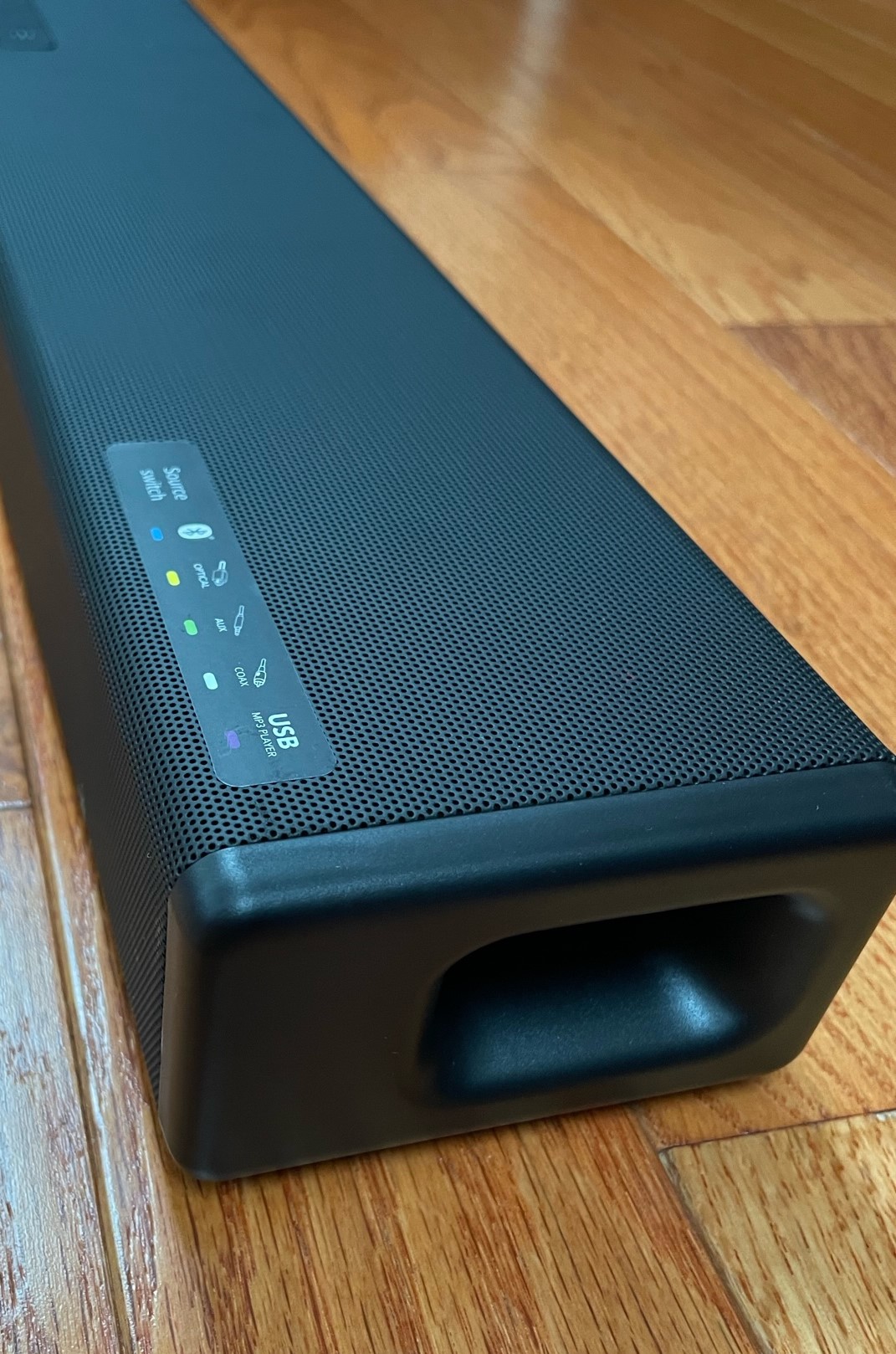 OXS S3 soundbar voor tv, thuisbioscoopaudio met Bluetooth 5.0, dynamische bas, 3D-surround-geluid, dialoogverbetering, AUX/optisch/coaxiaal compatibel, meerdere geluidsmodi, wandmonteerbaar