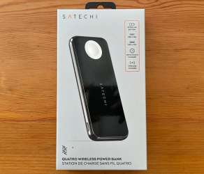 Satechi Quatro Wireless Power Bank review - One to carry, four ways to ...