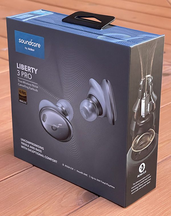 ANKER Soundcore Liberty 3 Pro MIDNIGHT BLACK Wireless Headphones