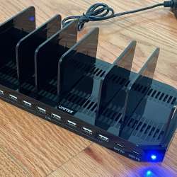 Unitek 120 Watt, 10-Port USB charging station review – The 2021 solution to “remember the batteries.”  