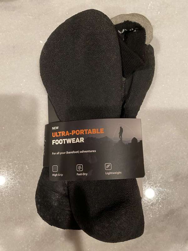 Baresocks Ultra-Portable Footware Review - The Gadgeteer