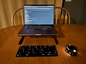 Vissles LP85 with Corsair Dark Core RGB Pro SE mouse