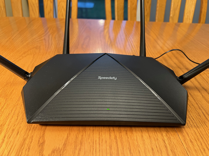 Speedefy KX450 AX1800 WiFi 6 Router review – easy setup and great