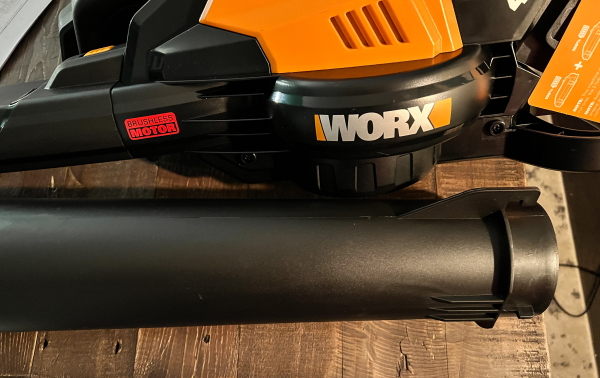 WORX POWER SHARE 40V 350CFM 120MPH Cordless Blo wer/Mulcher 