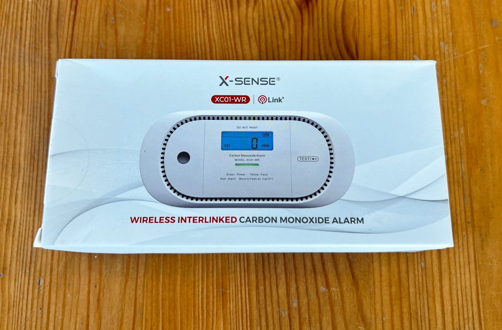 X-Sense XC01-WR Wireless Interlinked Carbon Monoxide Alarm *Open-box/New*