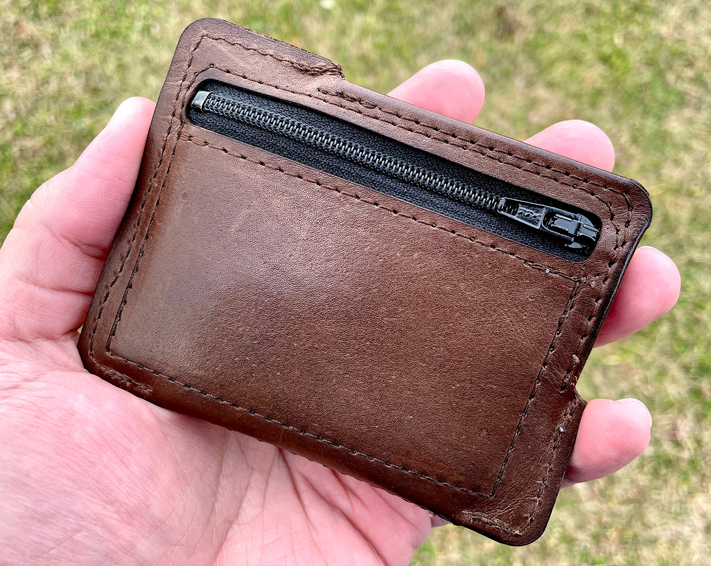 Ten Pocket Wallet, Kangaroo Leather