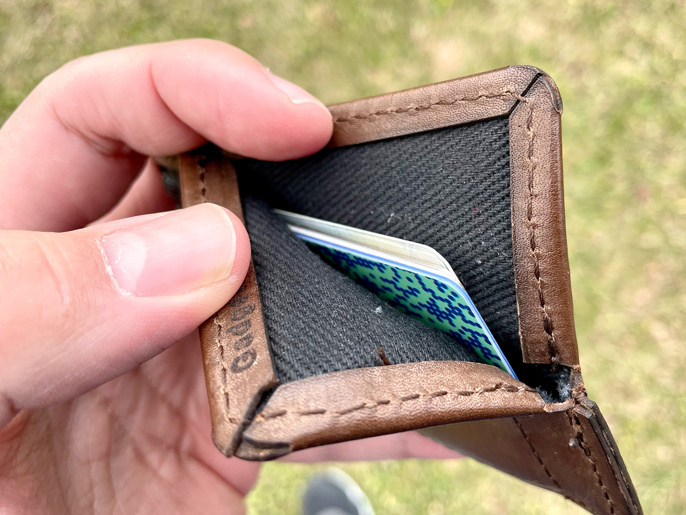 The Kit Slim  Custom Front Pocket Wallet