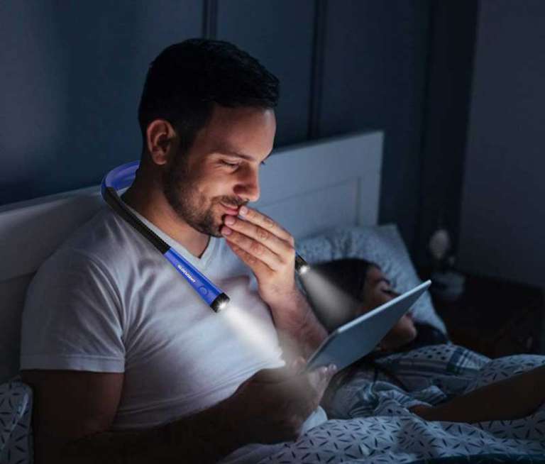 This affordable lamp is a wearable reading light and more! The Gadgeteer