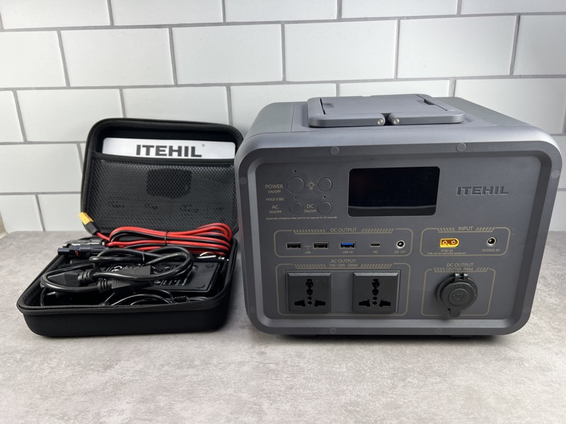 ITEHIL 500Wh Power Station and Solar Panel review - The Gadgeteer