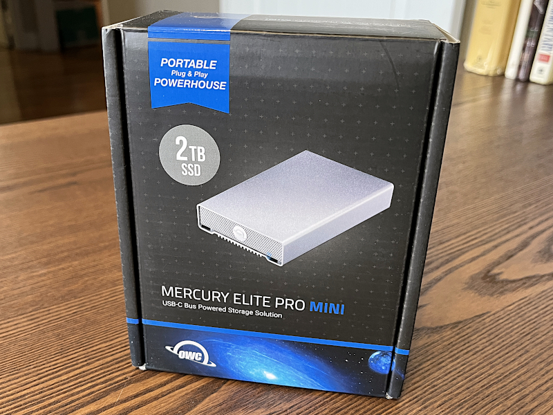 OWC Mercury Elite Pro Mini review - an enclosure with a SATA drive