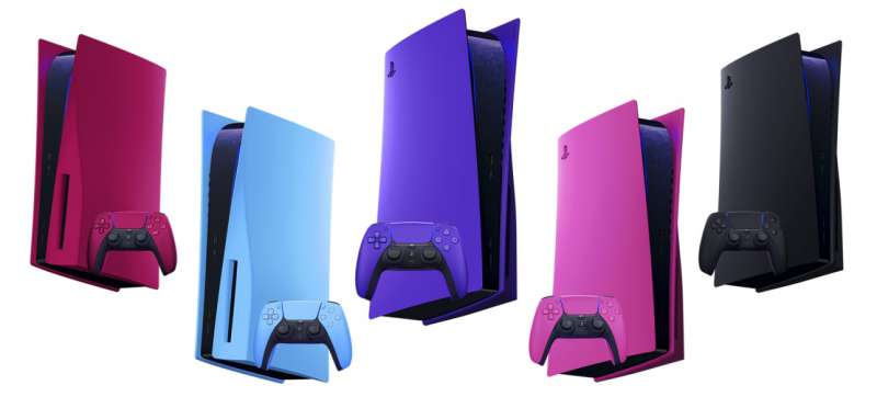Explore vibrant colors with PS5's new console covers and