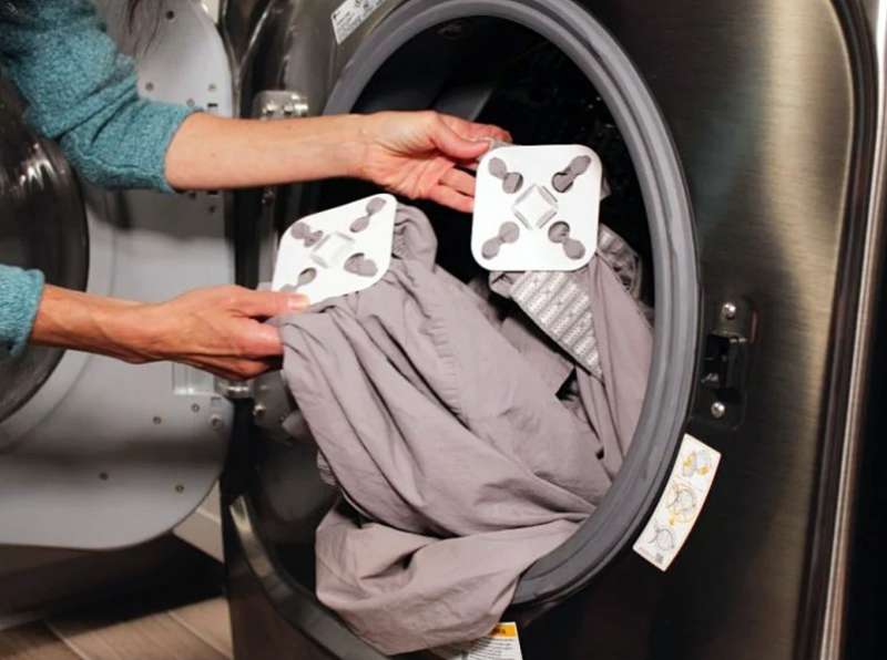 Sheets ball up in on sale dryer