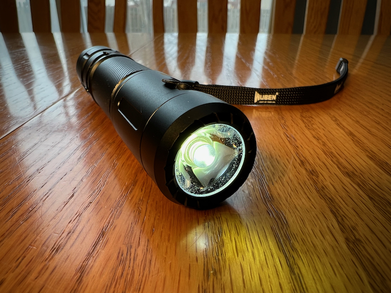 Wuben C3 Flashlight lens and LED