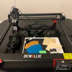 Dewallie LA-400 Laser Engraving Machine review