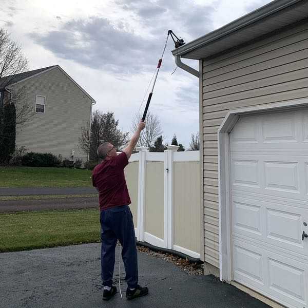 DIY Gutter Cleaner Leaf Blower Thingy 