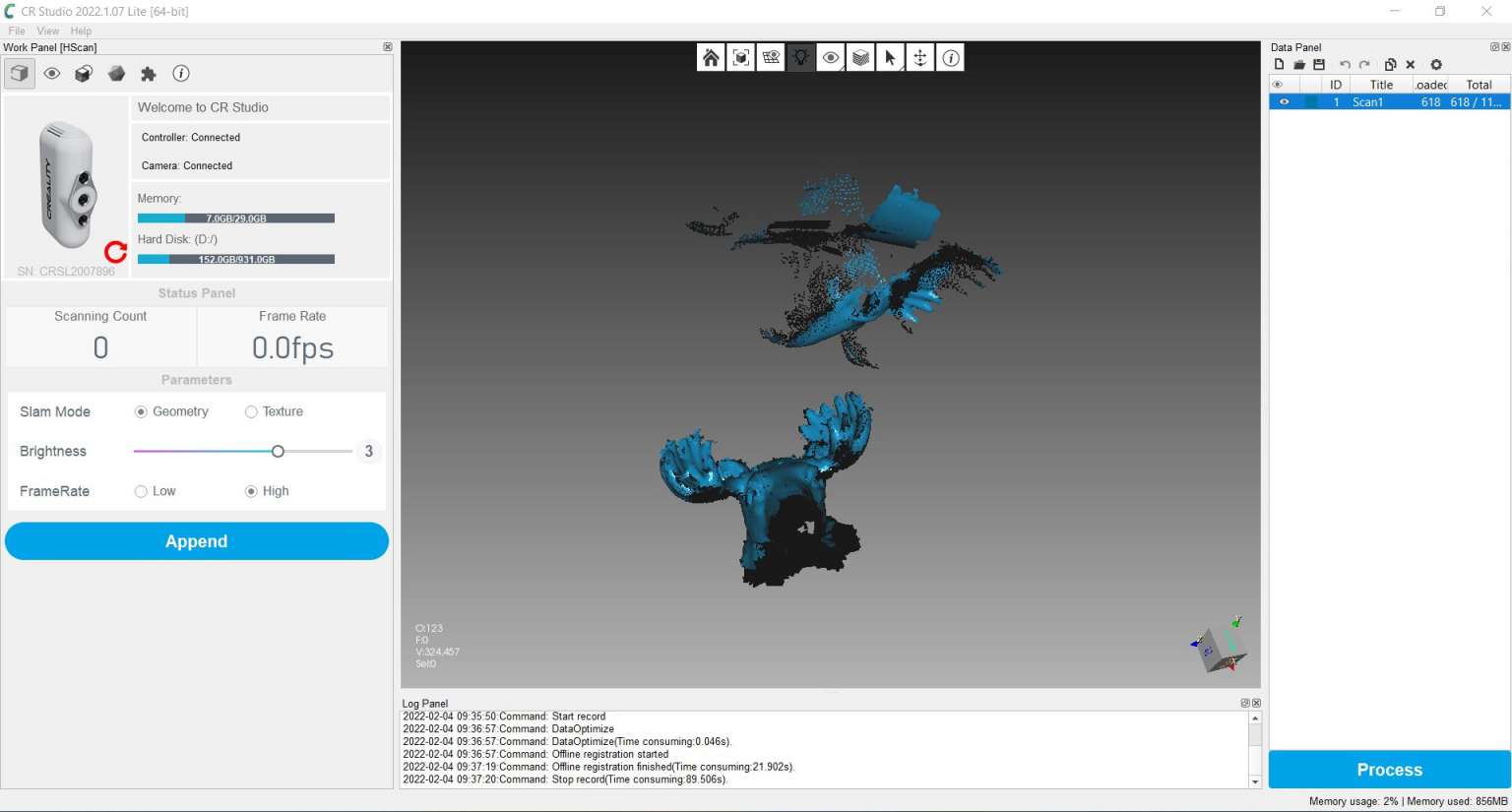 Creality CRScan Lizard 3D scanner review The Gadgeteer