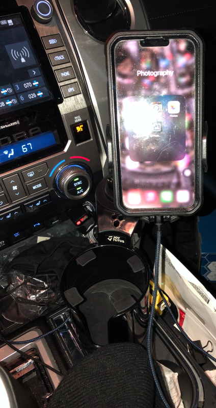  JoyTutus Cup Holder Phone Mount for Car, Car Cup