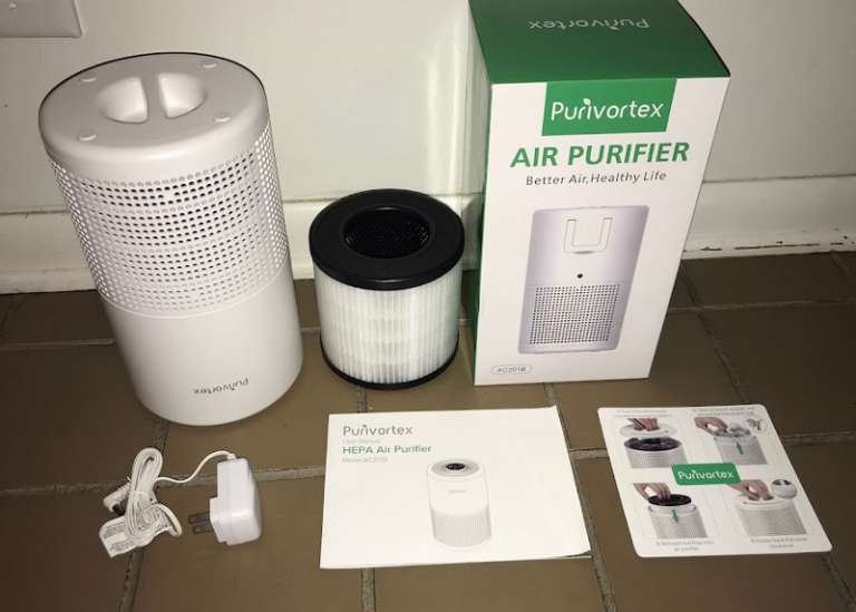Purivortex AC201B air purifier review The Gadgeteer