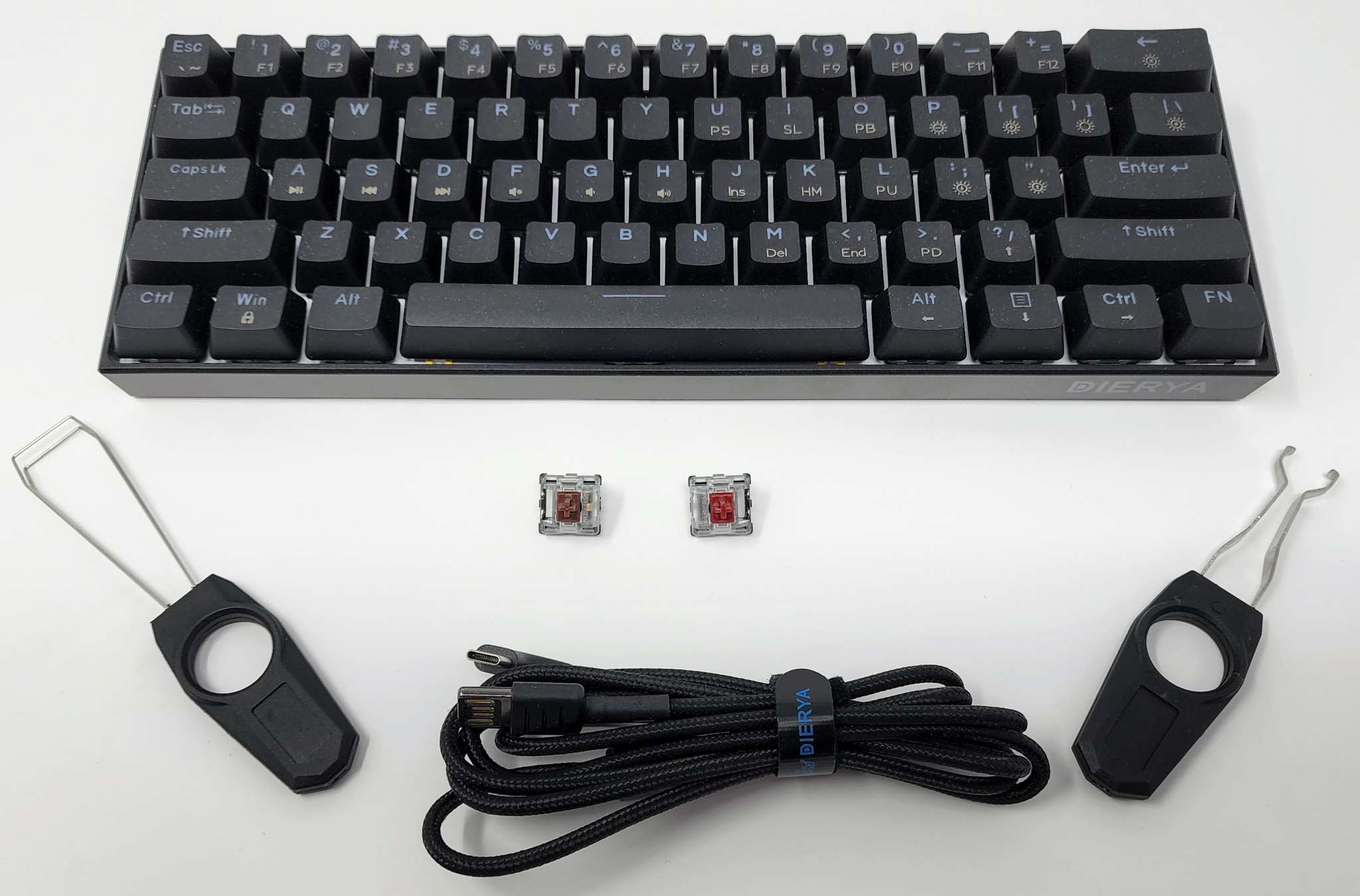 Dierya DK61E mechanical keyboard review Bringing back the clack
