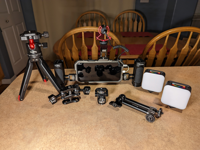 SmallRig Mobile Video Cage and optional accessories
