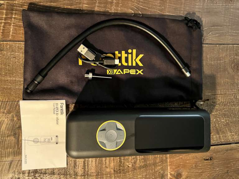 Fanttik X8 APEX Tire Inflator Portable Air Compressor review The