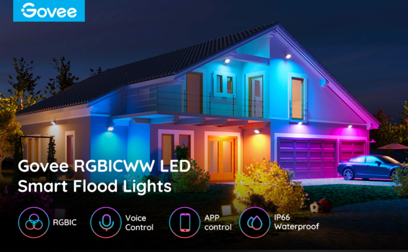 Govee RGBIC Wi-Fi + Bluetooth Outdoor LED Lights review - The
