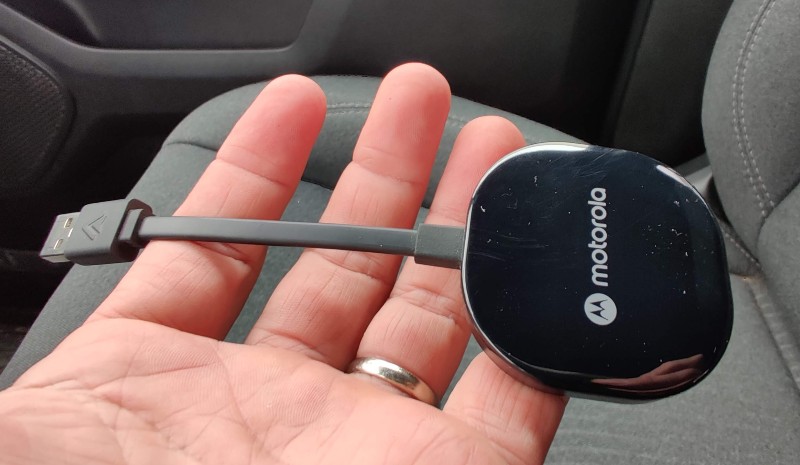 Motorola MA1 Wireless Android Auto Car Adapter review - It just