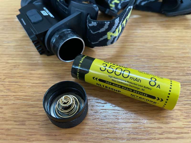 Nitecore HC68 10 battery