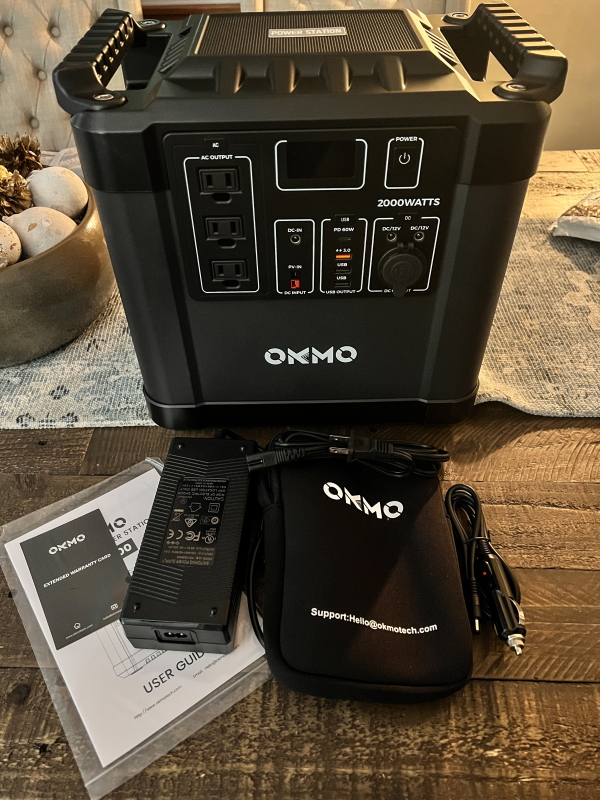 OKMO 2000W Portable Power Station G2000 2