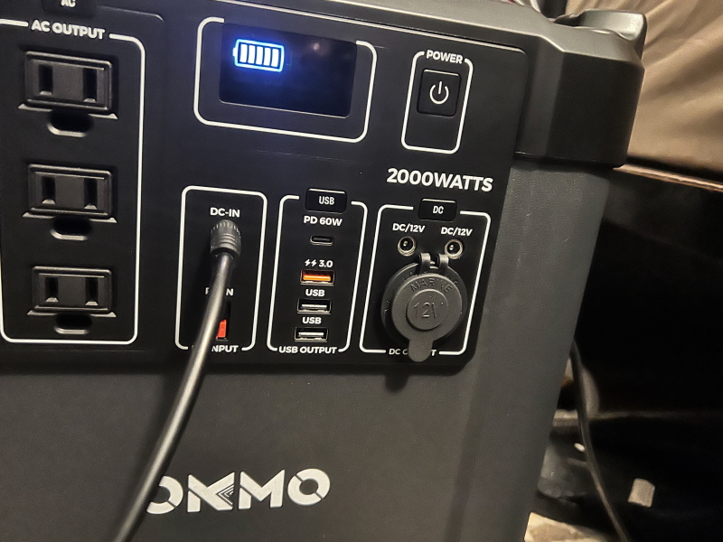 OKMO 2000W Portable Power Station G2000 6