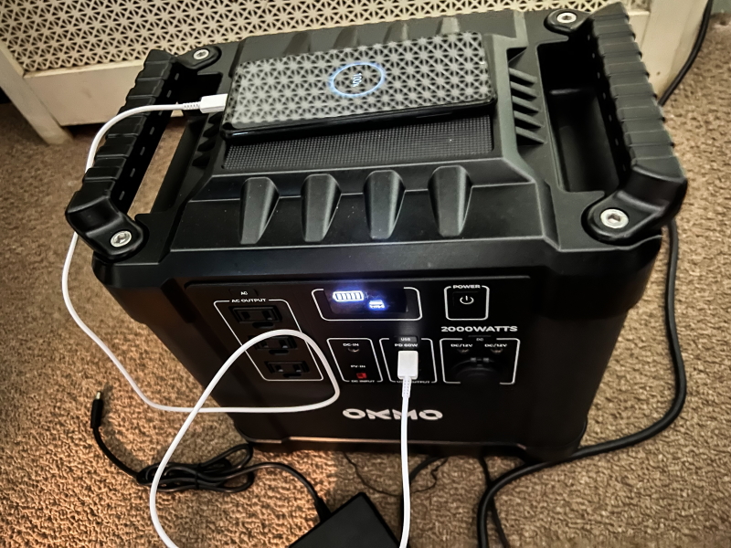 OKMO 2000W Portable Power Station G2000 8