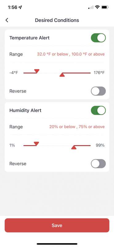 SwitchBot Thermometer Hygrometer Alexa iPhone - Android Wireless  Temperature Humidity Sensor with Alerts, Add SwitchBot Hub Compatible