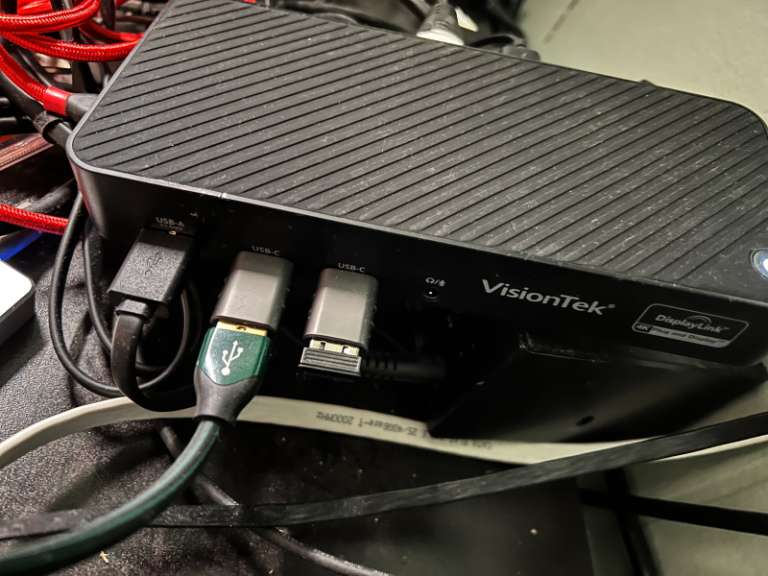VisionTek VT7000 triple 4K display docking station review The Gadgeteer
