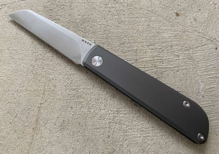 WESN Samla folding knife review The Gadgeteer