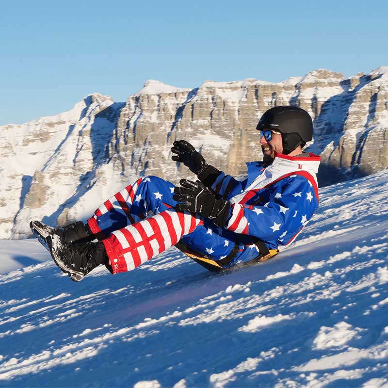 The Assled is a wearable sled for fun in the snow - The Gadgeteer
