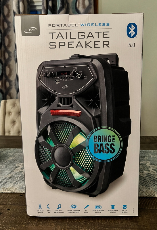 iLive Bluetooth Tailgate Party Speaker review - The Gadgeteer