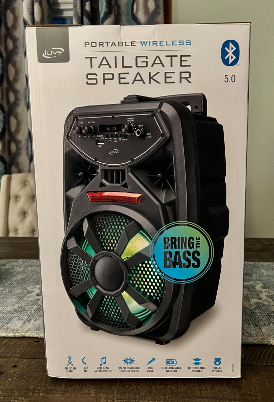 Bluetooth 2024 tailgate speaker