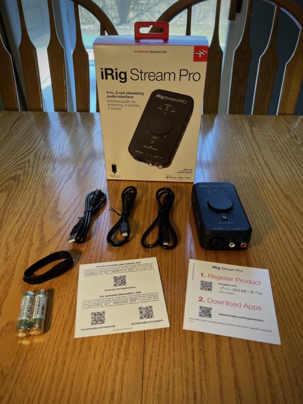 IK Multimedia iRig Stream Pro w/ Video Demo – Bentley's Drum Shop