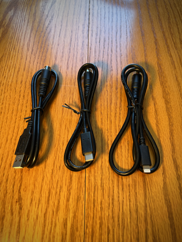 IK Multimedia iRig Stream Pro mini-DIN cables