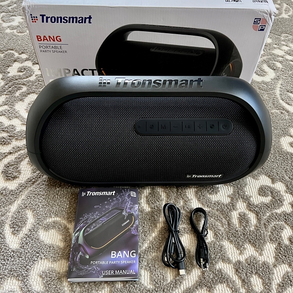 The Tronsmart Bang is a new RGB 60W portable Bluetooth speaker that doubles  as a power bank -  News