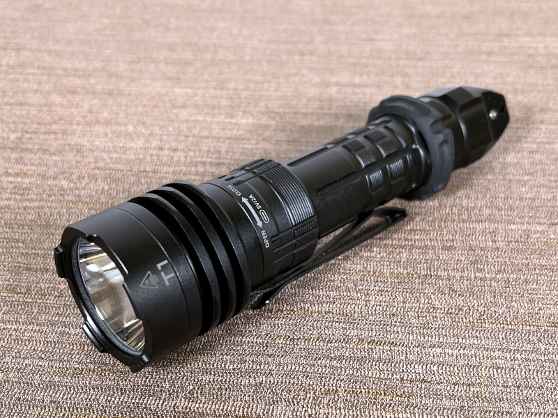 WUBEN T1 tactical flashlight review - sturdy and bright - The Gadgeteer