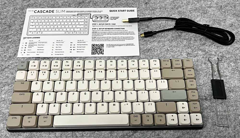 Cascade 75% Wireless Hot-Swappable Keyboard