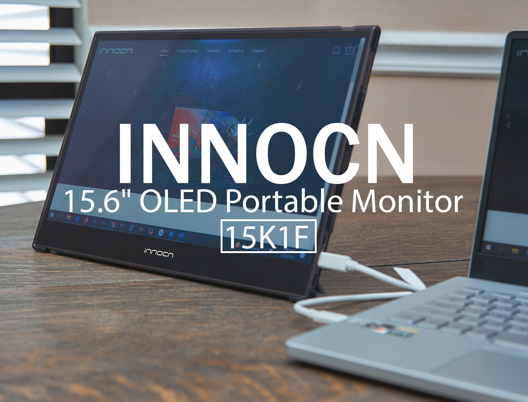 Take A Second Screen On The Road With This Portable 4K OLED Monitor From  INNOCN