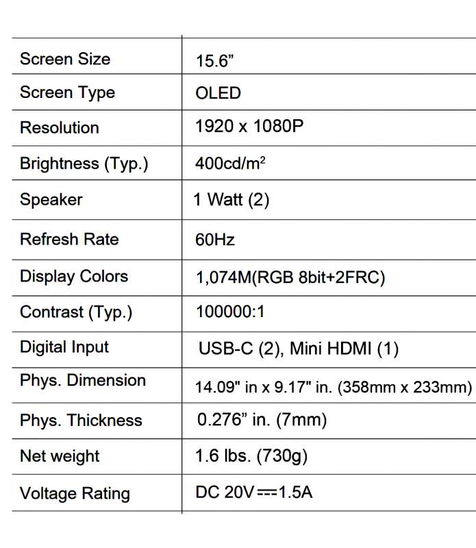 Specs 1