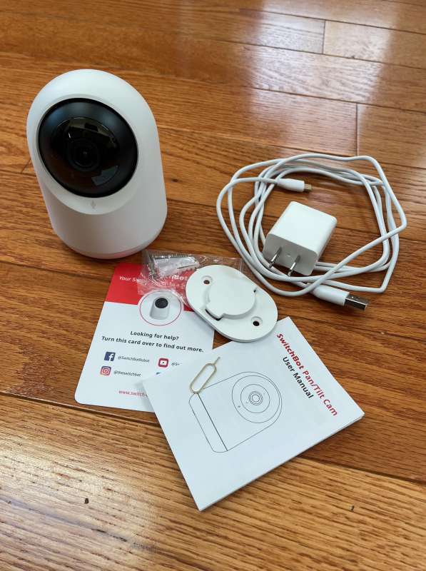 Switchbot Pan-Tilt Security Camera review - Kleptophobics rejoice