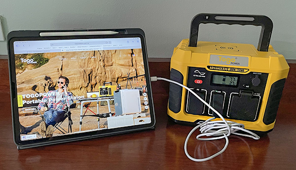 Togo Power Advance330 review – a funky little portable power station - The  Gadgeteer