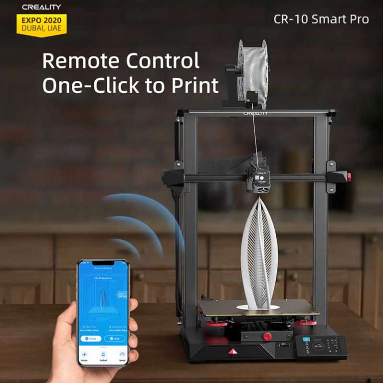 The Creality CR-10 Smart Pro 3D printer can set your creativity free ...