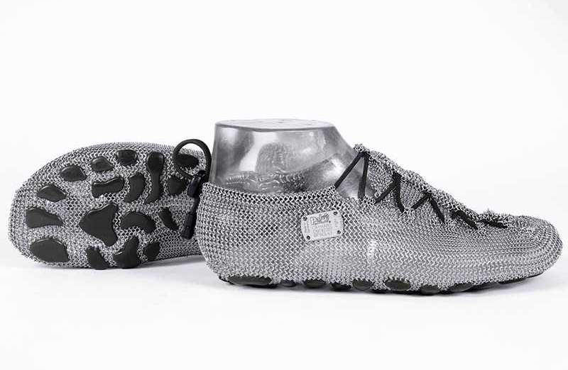 Need a new pair of shoes Why not try chainmail The Gadgeteer